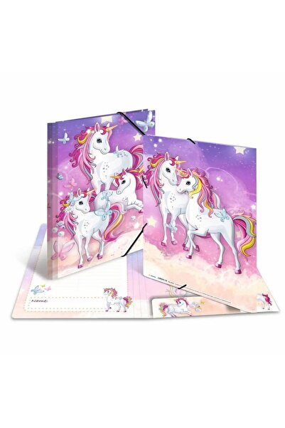Herma A4 Unicorn cardboard folder