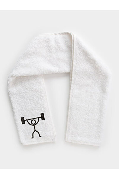 LIWOGY Halter Embroidered Sports Towel / Gym Towel / Cotton Towel