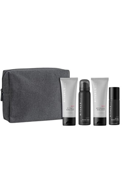 Rituals Πακέτο Homme Sport – Βάλσαμο σώματος 70ml, Αφρώδες αφρόλουτρο 50ml, Α...