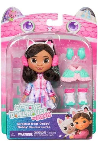 Generic Gabby's Dollhouse Small Doll Assortment with Poseable Arms and Legs, Film-Inspired Outfits, Ages 3+