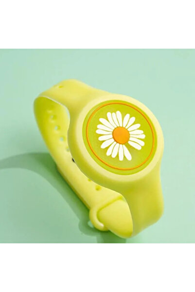 MaffStuff MaffStuff® Yellow Flower Kids Mosquito Repellent Bracelet with LED and Adjustable Aromatherapy
