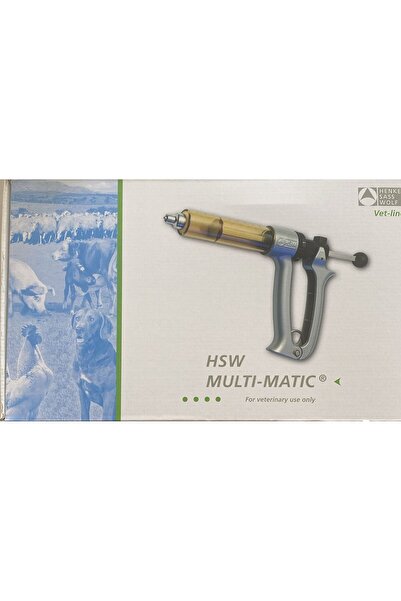 Henke SAS WOLF 25 ml (HENKE) Hazneli (0.5 ml-2.5 ml ayarlanabilir)Otomatik En...
