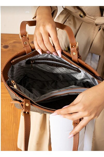 GP GUES POLO Just Polo Women's Oversized Shoulder Bag