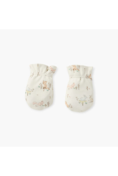 giggles Printed Mittens
