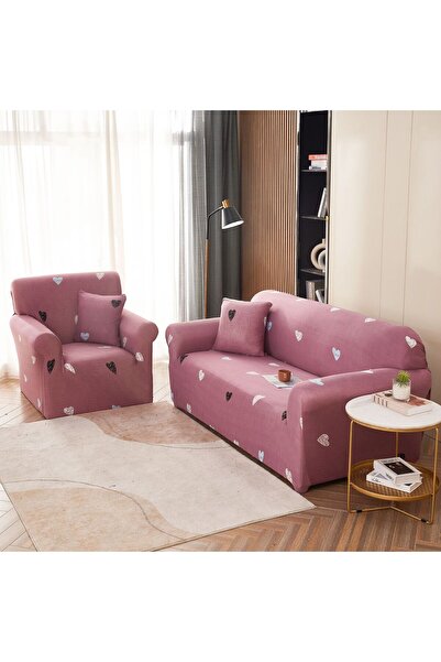Inovius Set of 3-Seater Sofa Covers, 2-Seater Sofa and 2 Modern Elastic Armch...