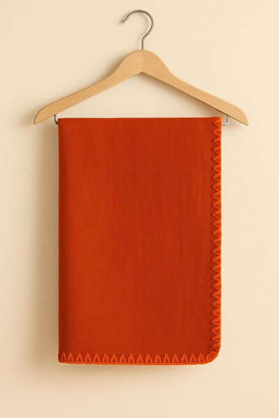 EFU BABY Edge-Embroidered 100% Cotton Double Layer Muslin Baby Cover & Blanket 90X90