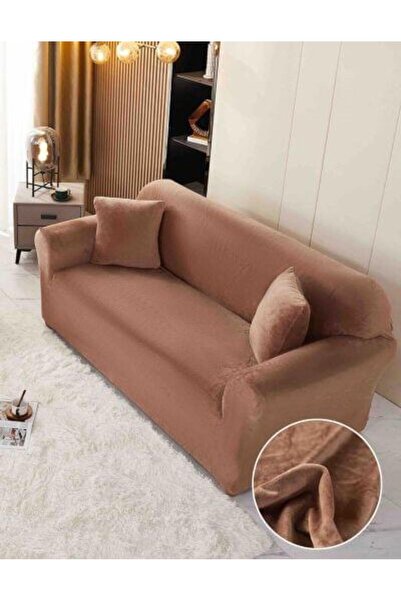 Inovius Βελούδινο ελαστικό κάλυμμα καναπέ για καναπέ 2 θέσεων + μαξιλαροθήκη,...