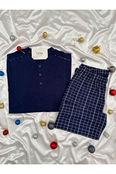 Lena Homewears Men's Long Sleeve Pajama Set