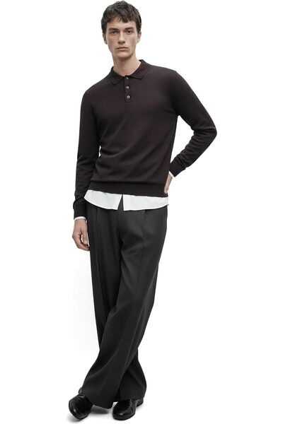 ANTHONY JACKSON Premium Men's Polo Neck Knitwear Sweater Massimiliano