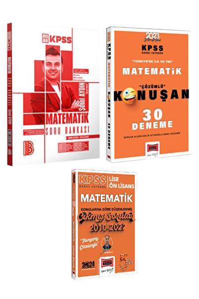 Yargı Yayınları Benim Hocam Yayınları 2026 KPSS | Şenol Aydın Matematik Soru ...
