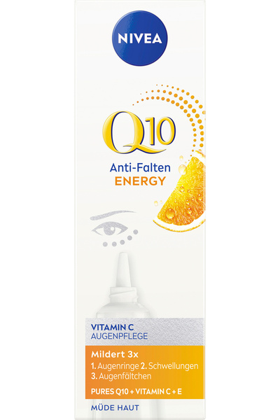 NIVEA Crema ochi antirid Q10 Anti-Wrinkle ENERGY Refreshing Eye Care, 15ml