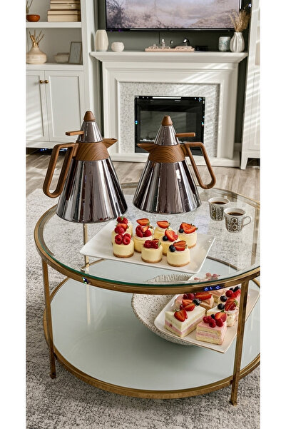 Generic 1 liter/700 ml tea and coffee thermos set with a unique and elegant design