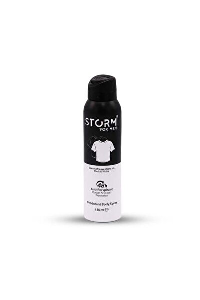 Storm Men Deodorant Spray Black and White - 150 ml