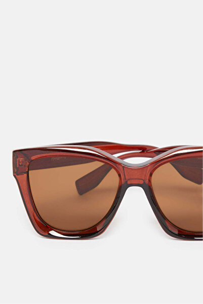 REDTAG Women Brown Wayfarer Sunglasses