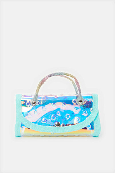 REDTAG Girls Pink Sunglasses With Embellished Case