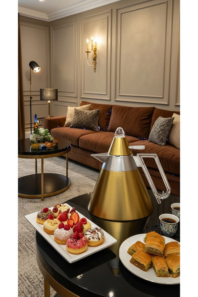 Generic 1-liter tea and coffee thermos with a unique and elegant design