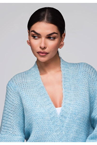 OMBRE Γυναικείο Πουλόβερ LW-SWCD-0105 - ανοιχτό μπλε