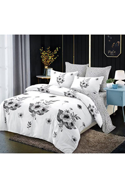 Inovius Fine Cotton Bed Linen 6 Pieces with Elastic - CPL213