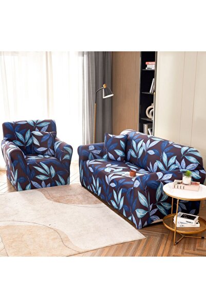 Inovius Set of 3-Seater Sofa Covers, 2-Seater Sofa and 1 Modern Elastic Armch...