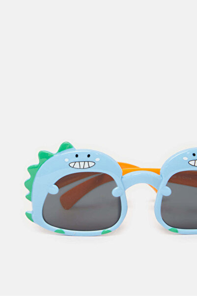 REDTAG Boys Blue Character Embellished Round Sunglasses