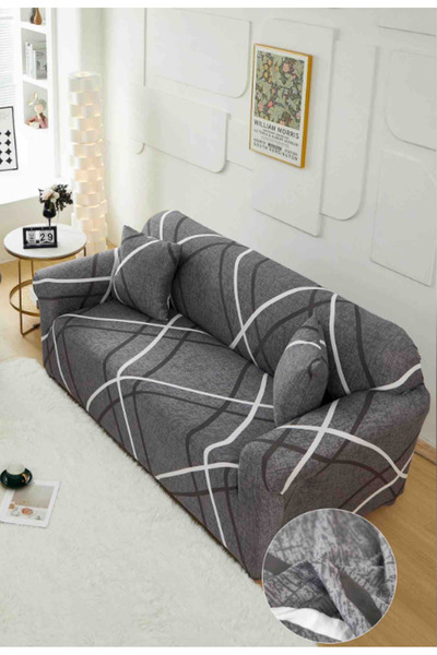 Inovius Husa Canapea 3 Locuri Elastica Moderna - JOJ392