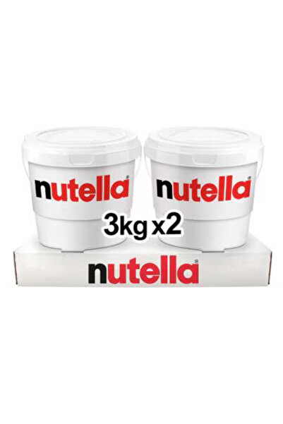 Nutella 3KG x 2 Adet (İtalya Menşei)