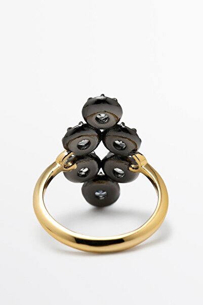 Massimo Dutti Antique glitter ring