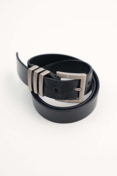 Addax Metal Buckle Patent Leather Belt K2021