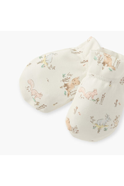 giggles Printed Mittens