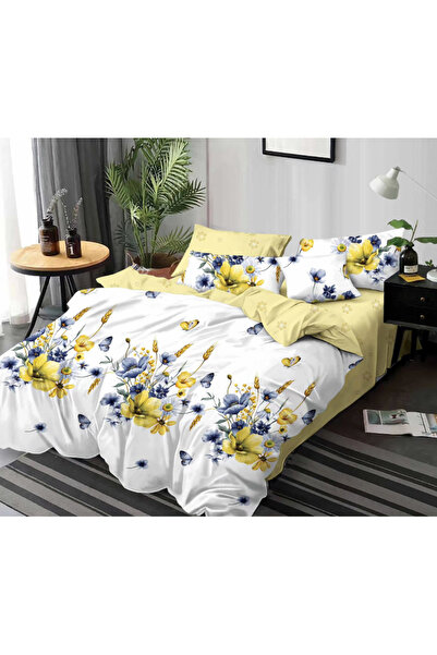 Inovius Fine Cotton Bed Linen 6 Pieces with Elastic - PUC8