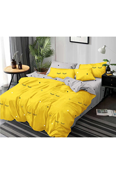 Inovius Fine Cotton Bed Linen 6 Pieces with Elastic - PUC88