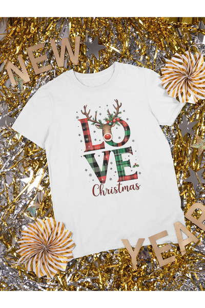 stil x New Year Printed Unisex T-Shirt, Christmas Themed, 100% Cotton