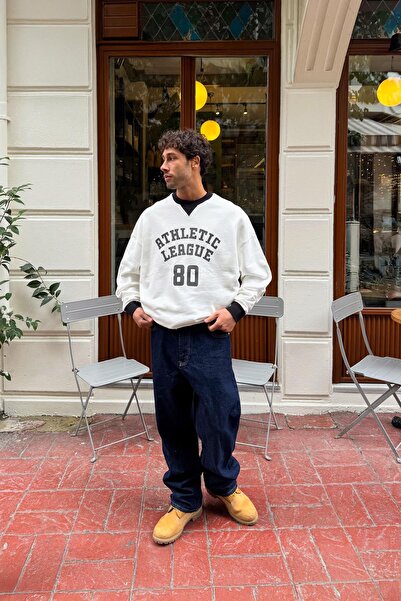 Flaw Wear Athletic Printed Sweatshirt