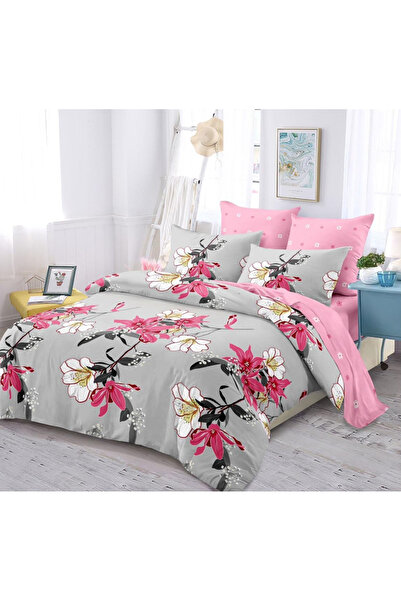 Inovius Fine Cotton Bed Linen 6 Pieces with Elastic - DNA163