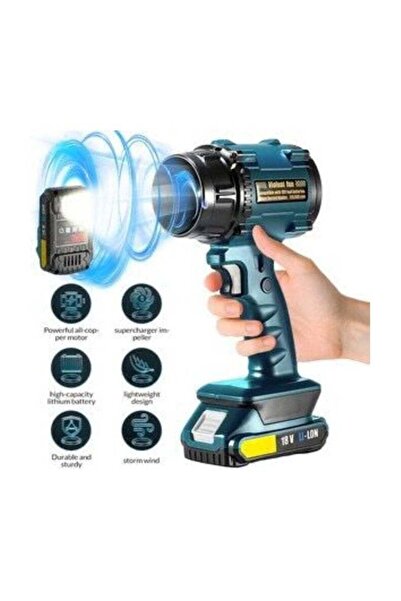Generic Violent Fan F019 Cordless Handheld Fan