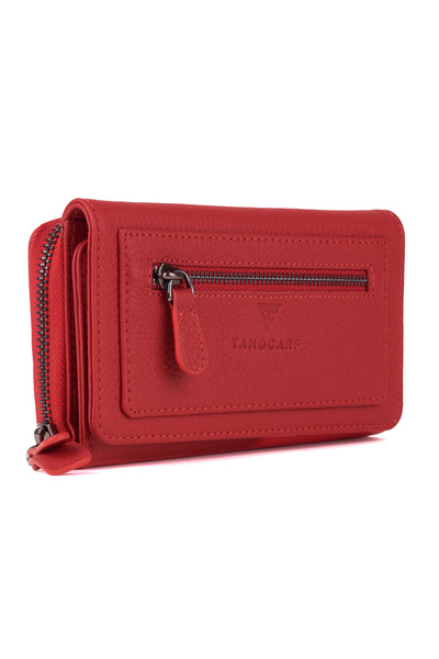 TANGCARF Genuine Leather Women's Wallet | Luna 3220 - Flother