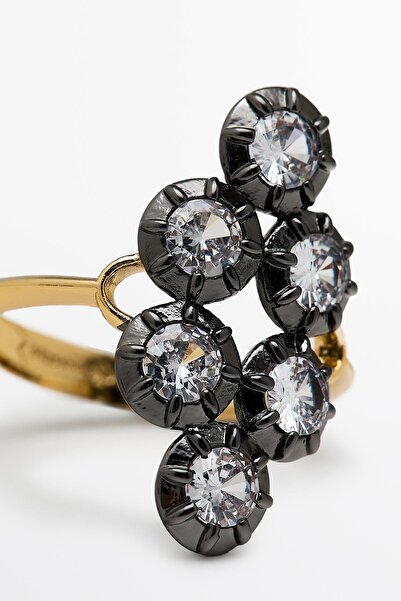 Massimo Dutti Antique glitter ring