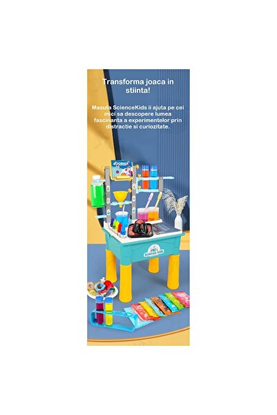 Smart Vibe ScienceKids Children's Science Set with 170 Experiments and Interactive Table 4-9 Years