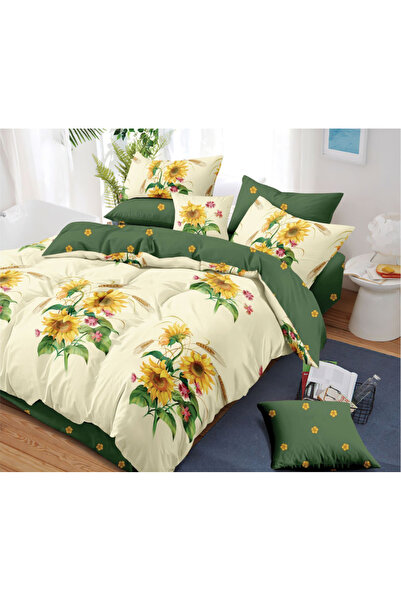 Inovius Fine Cotton Bed Linen 6 Pieces with Elastic - PUC61