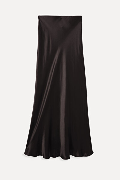 Mudo Long Satin Skirt