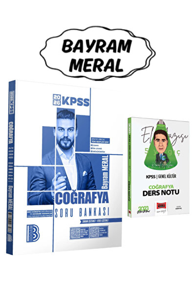 Yargı Yayınları Benim Hocam Yayınları 2026 KPSS Bayram Meral Coğrafya Soru Ba...