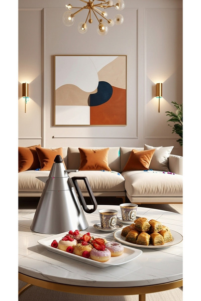 Generic 1-liter tea and coffee thermos with a unique and elegant design