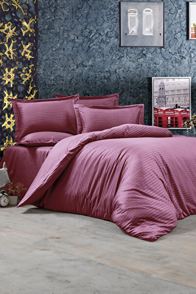 Minteks Deluxe Cotton Satin Double Duvet Cover Set