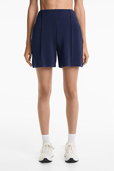 Oysho Super high-rise Bermuda shorts with soft-touch modal