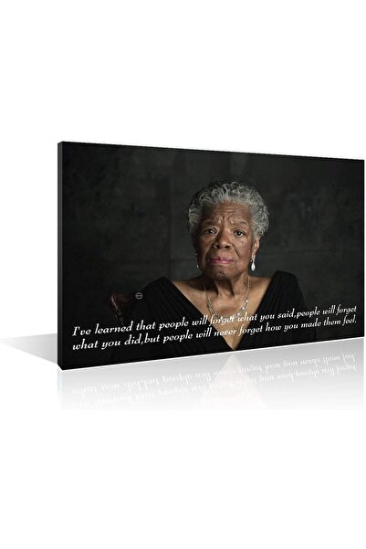 Emoda home Trove لوحة فنية جدارية حديثة مؤطرة تحمل اقتباسات ملهمة من مايا أنج...