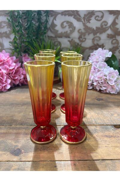 star glass Yellow Red Coffee, That Is, the Cup