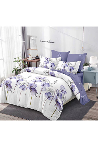 Inovius Fine Cotton Bed Linen 6 Pieces with Elastic - DNA138