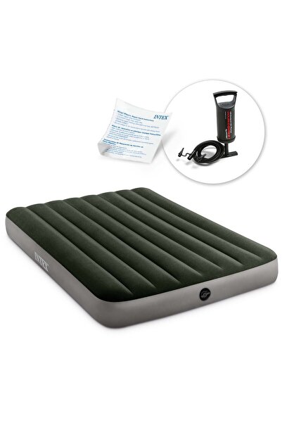 Other Materac dmuchany 191x137x25 cm z pompką tłokową INTEX 664108