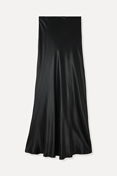 Mudo Long Satin Skirt