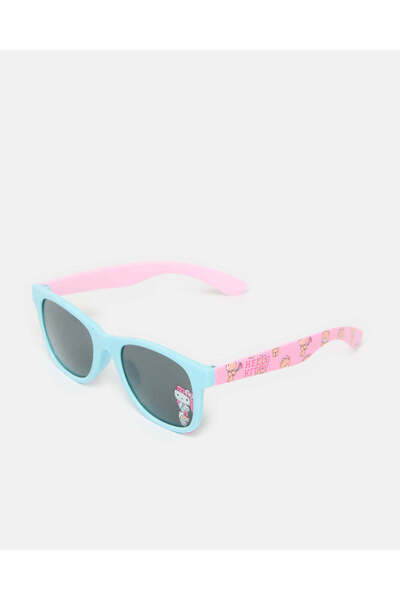REDTAG Girls Blue Hello Kitty Sunglasses With Cap (2 Piece)